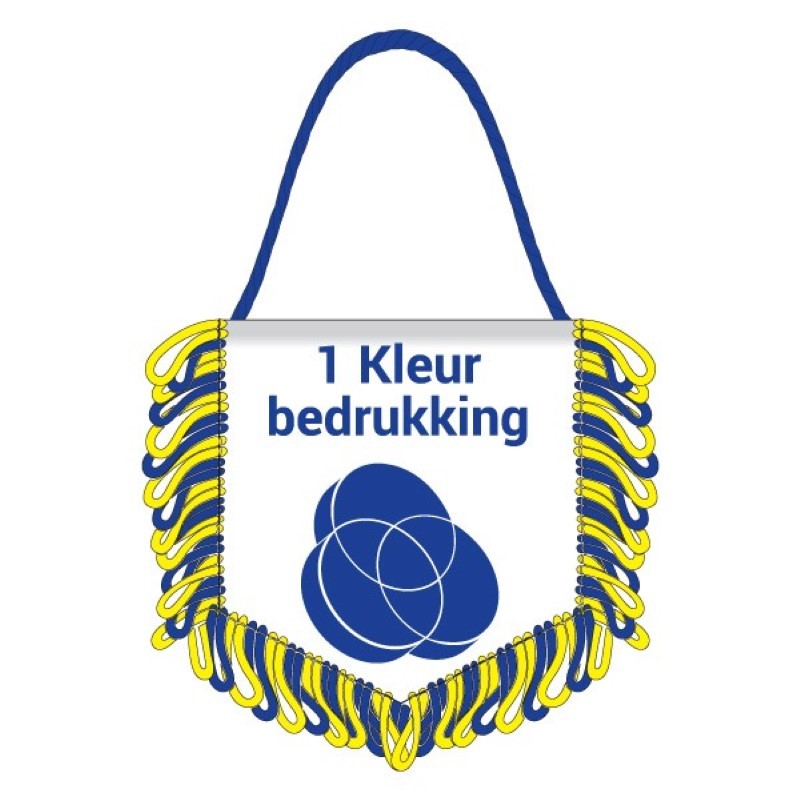 BANIEREN 1 kleur opdruk