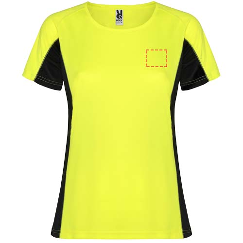 Shanghai sportshirt met korte mouwen voor dames