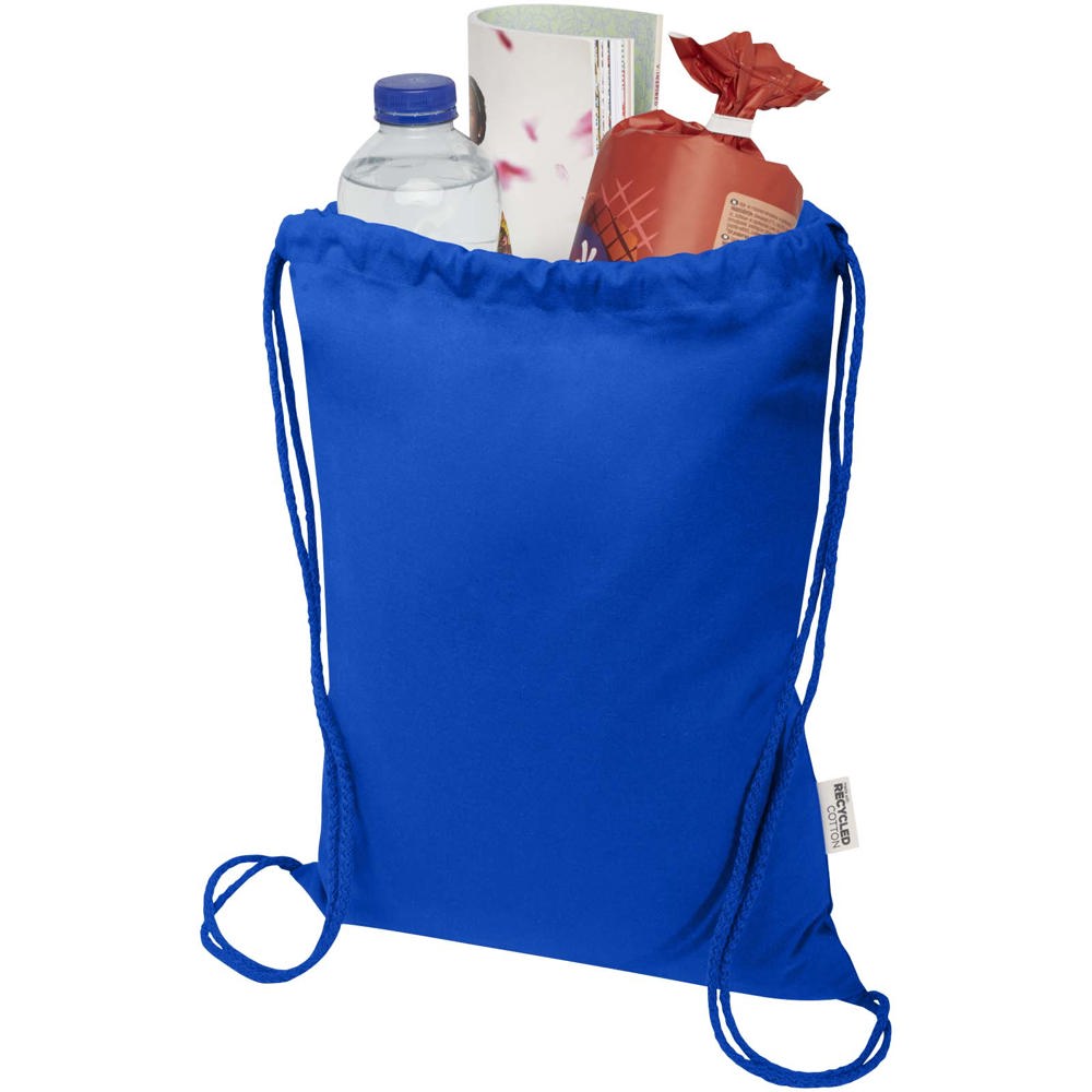 Oregon Blend 140 g/m² GRS gerecyclede tas met trekkoord 5 l