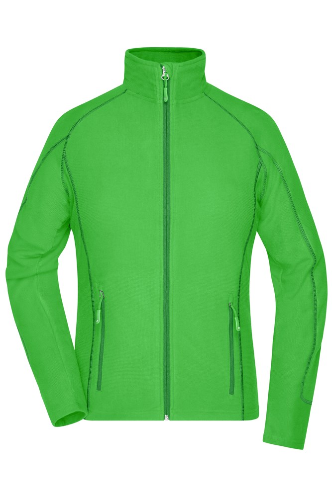 Ladies' Structure Fleece Jacket - Groen/donkergroen (ca. Pantone 360C
362U)