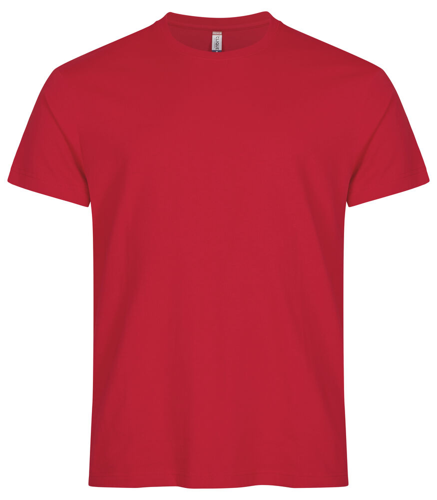 Clique - Premium Long-T rood 4XL
