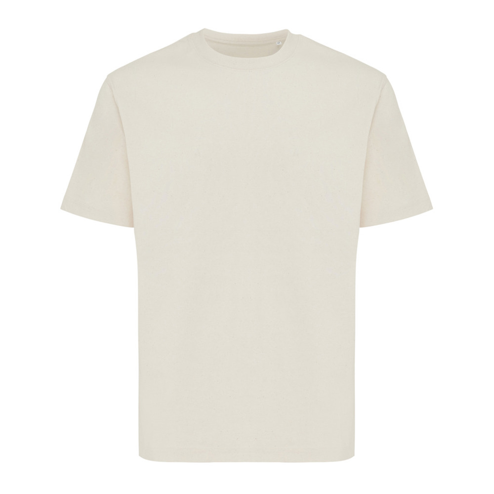 IQONIQ Nikko heavyweight gerecycled katoen t-shirt - natural raw (± PMS natural raw undyed)