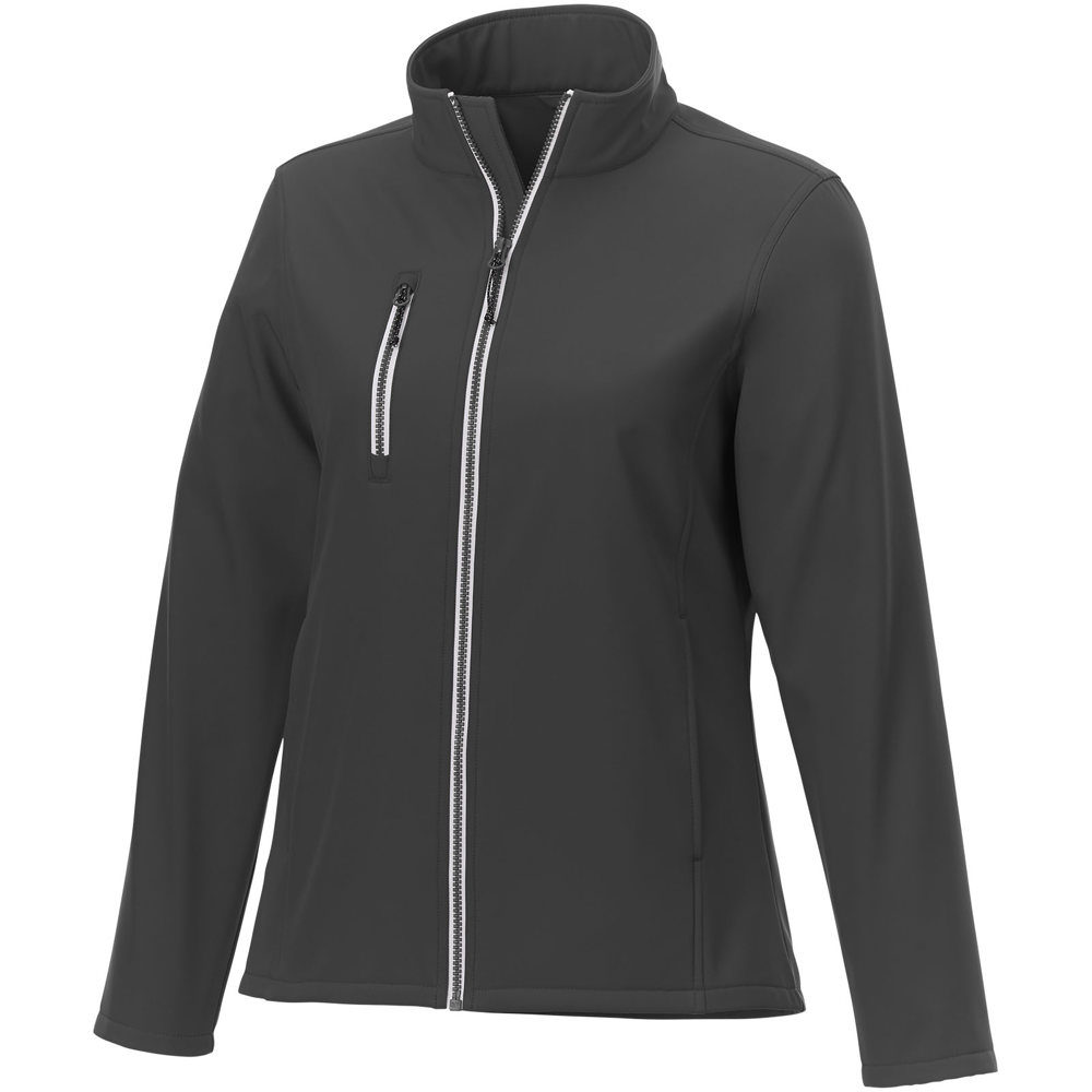 Orion softshell dames jas - Stormgrijs