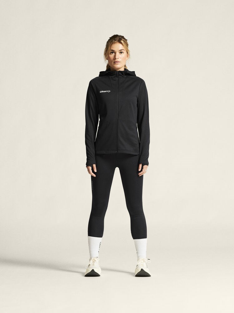 Craft - Evolve 2.0 Brushed Hood Jacket W Black XL
