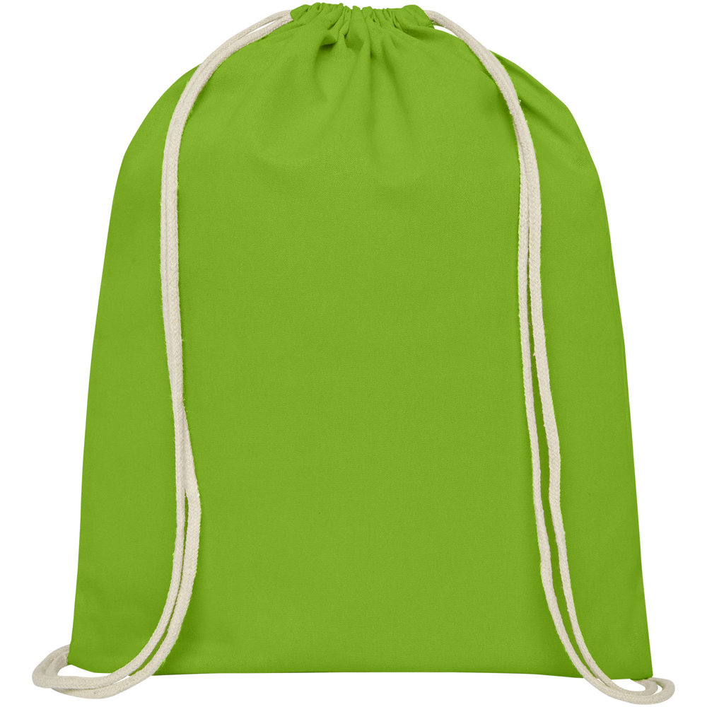 Oregon 140 g/m² katoenen rugzak met trekkoordsluiting 5L
