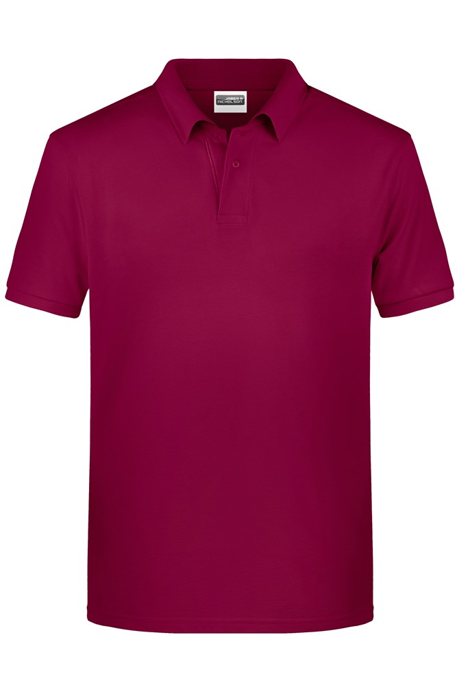 Men's Basic Polo OCS Standard - Wijnrood (ca. Pantone 195C)