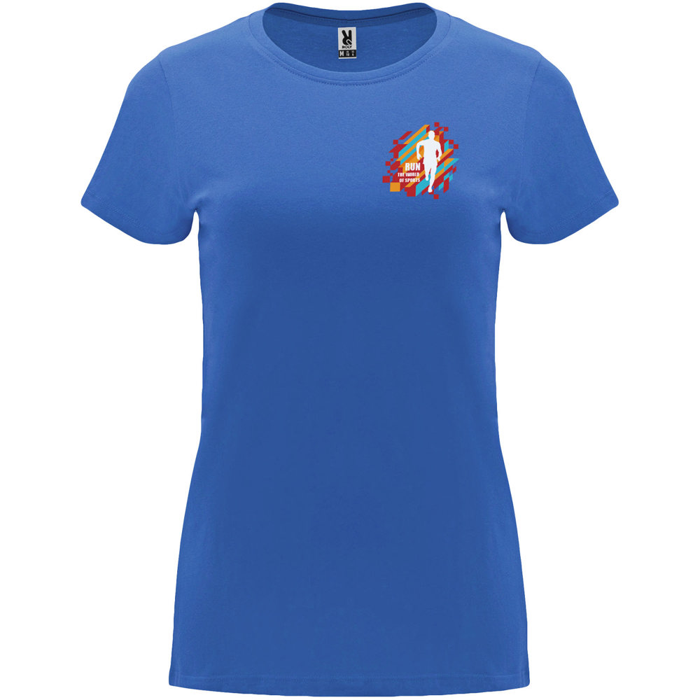Capri 170 g/m² damesshirt met korte mouwen