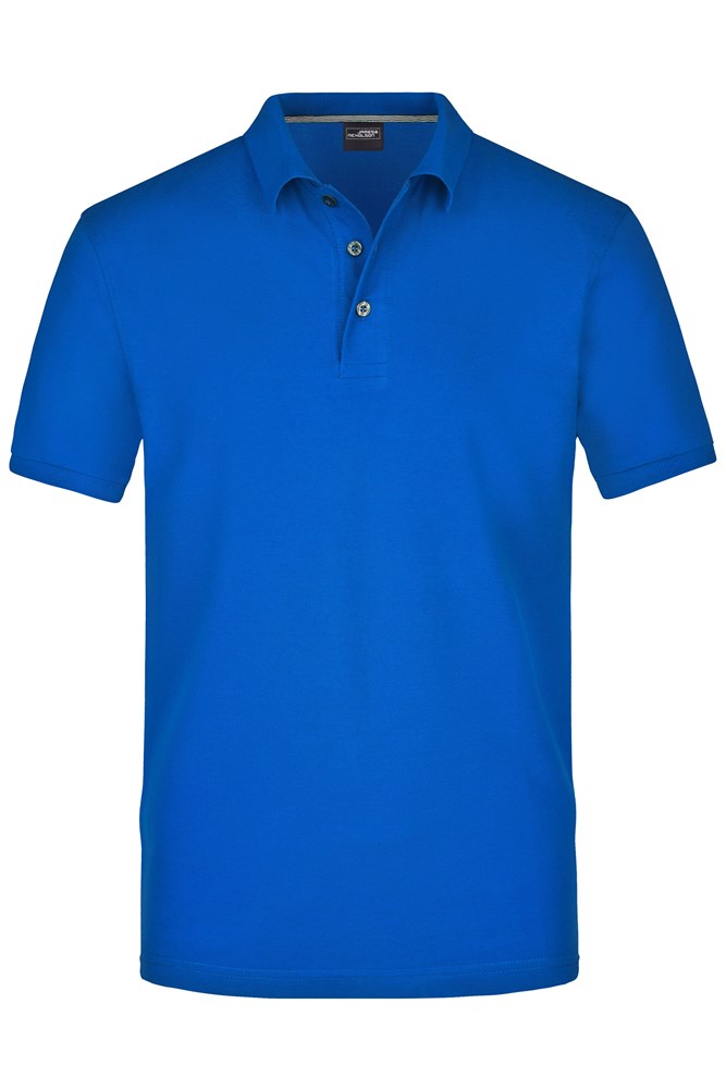 Men's Pima Polo - Royal (ca. Pantone 301C)
