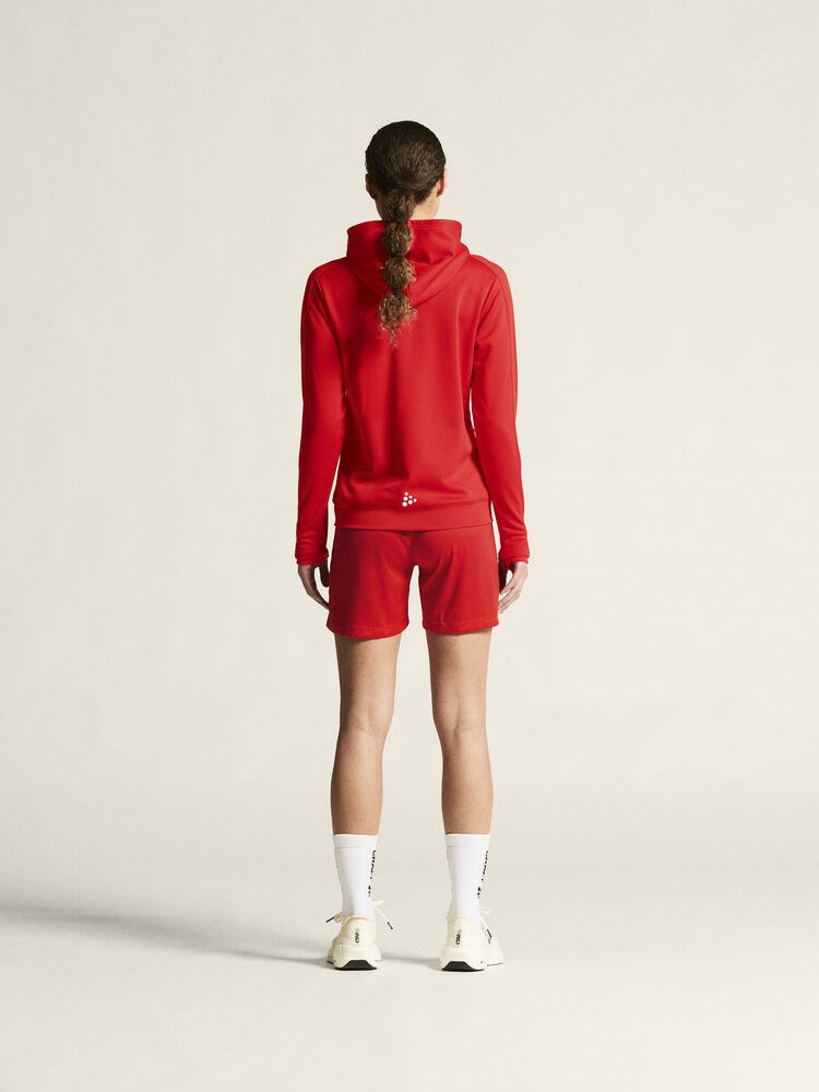 Craft - Evolve 2.0 Brushed Hood Jacket W Bright red XXL