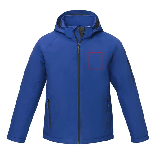 Notus gewatteerd softshell herenjas