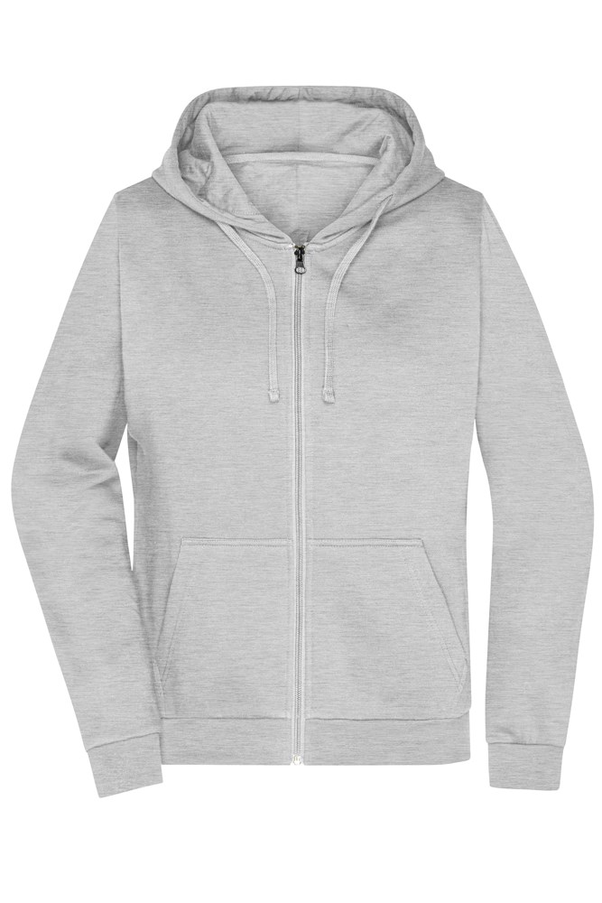 Ladies' Promo Zip Hoody - Heather-grijs (ca. Pantone 442C)