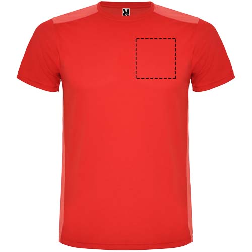 Detroit unisex sportshirt met korte mouwen