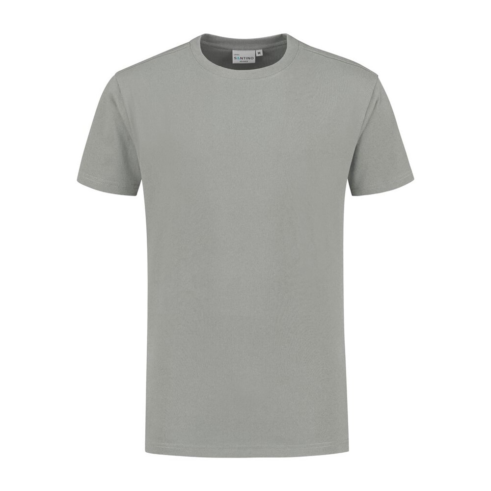 Santino T-shirt Lebec - Silver Grey