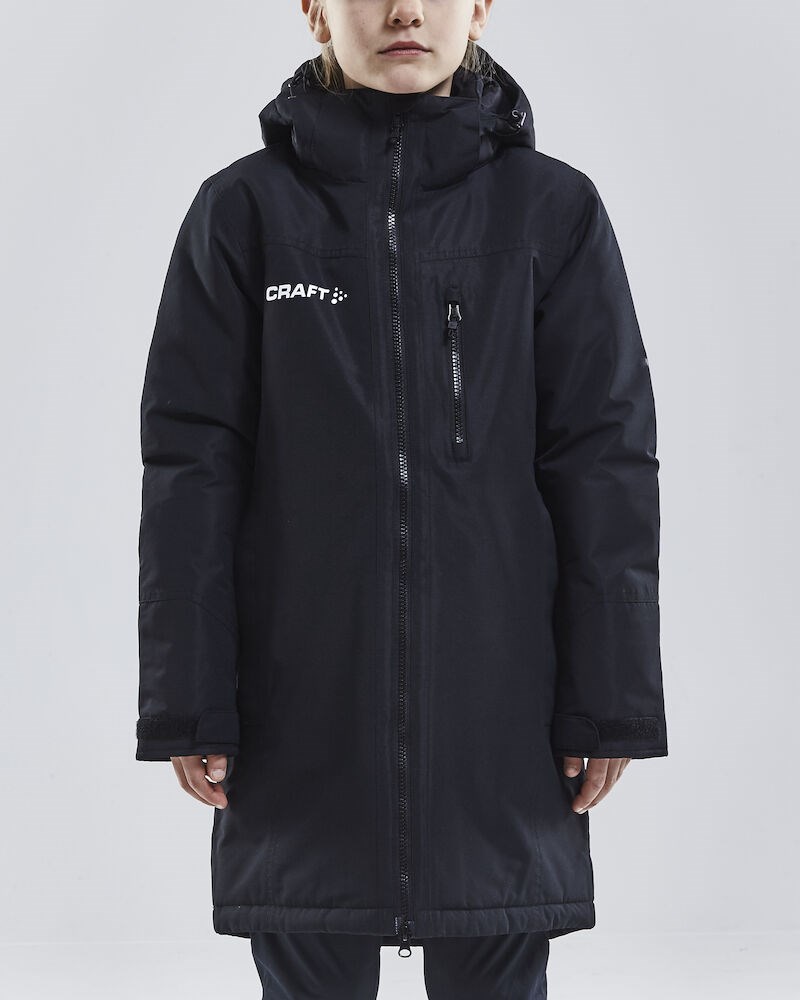Craft - Jacket Parkas JR Black 122/128