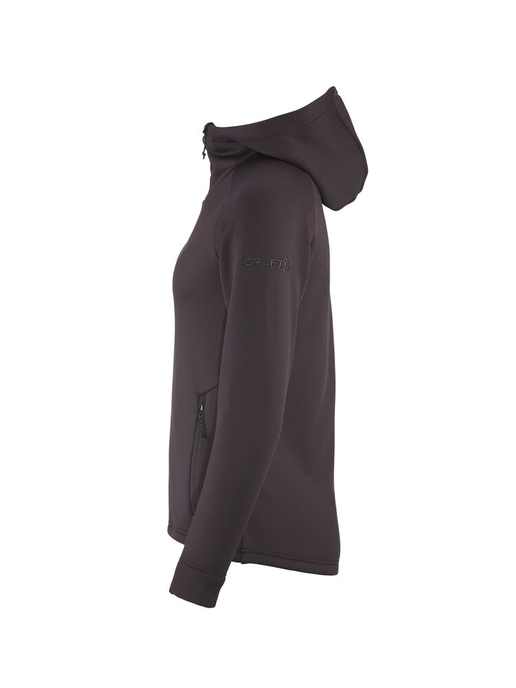Craft - ADV Explore Power Fleece Hood Jacket W Dk Plum S