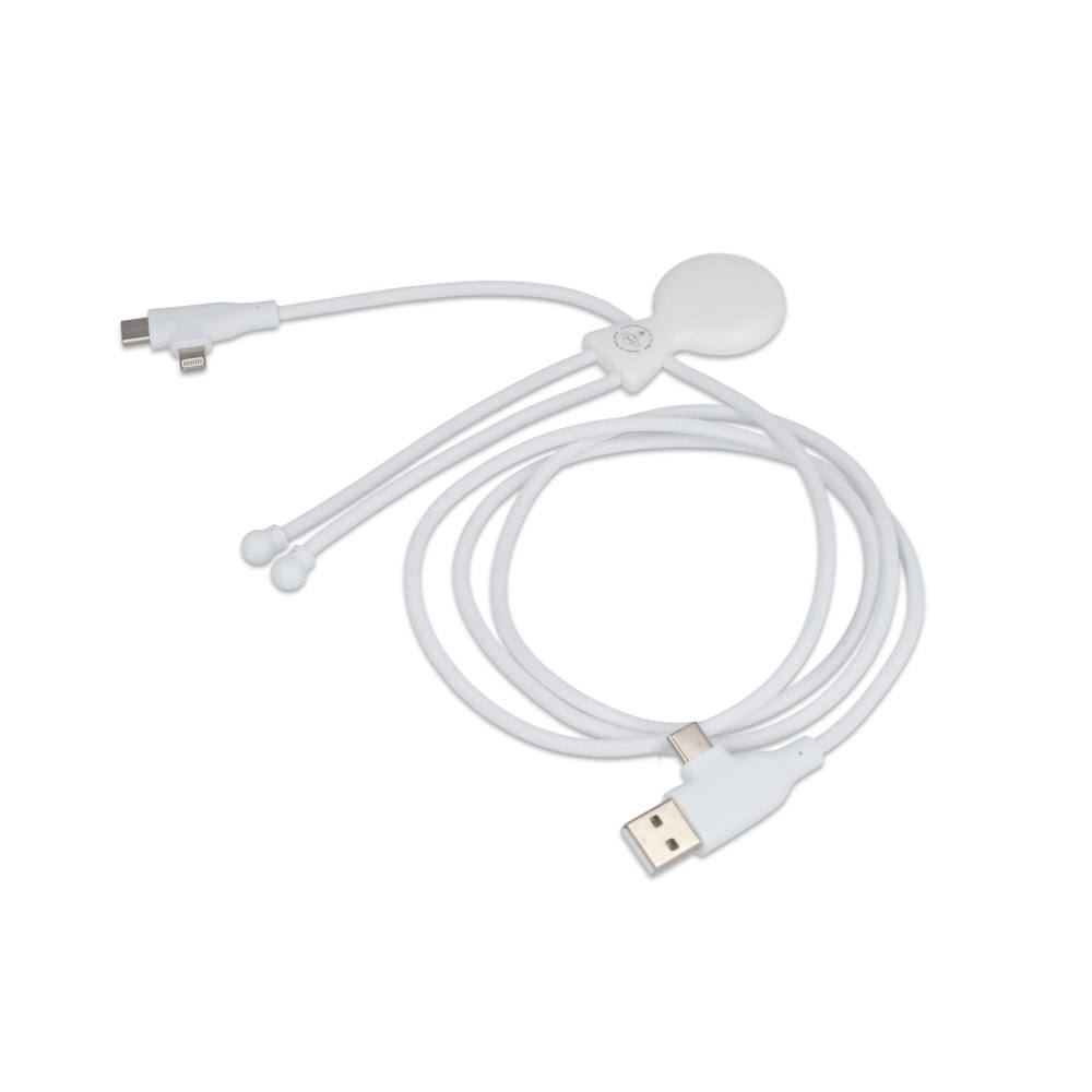 Xoopar Mr. Bio Long 60 W PD Multi Oplaadkabel 1.2 Meter