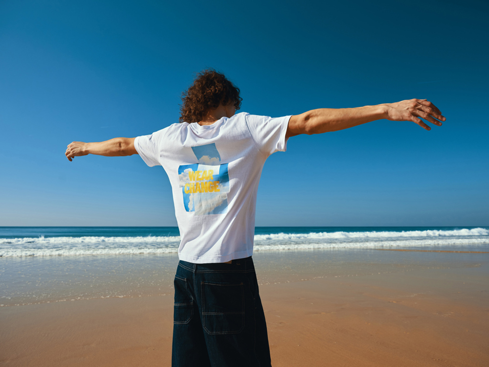 IQONIQ Kakadu relaxed gerecycled katoen t-shirt