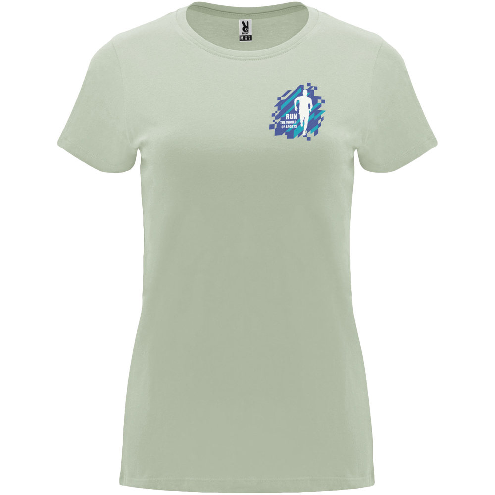 Capri 170 g/m² damesshirt met korte mouwen