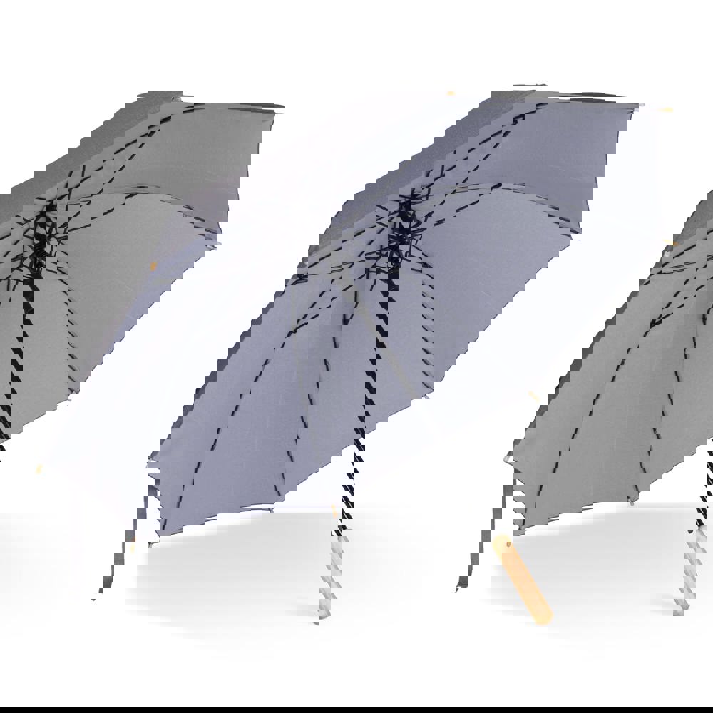 Stok paraplu 25” R-PET recht handvat auto open