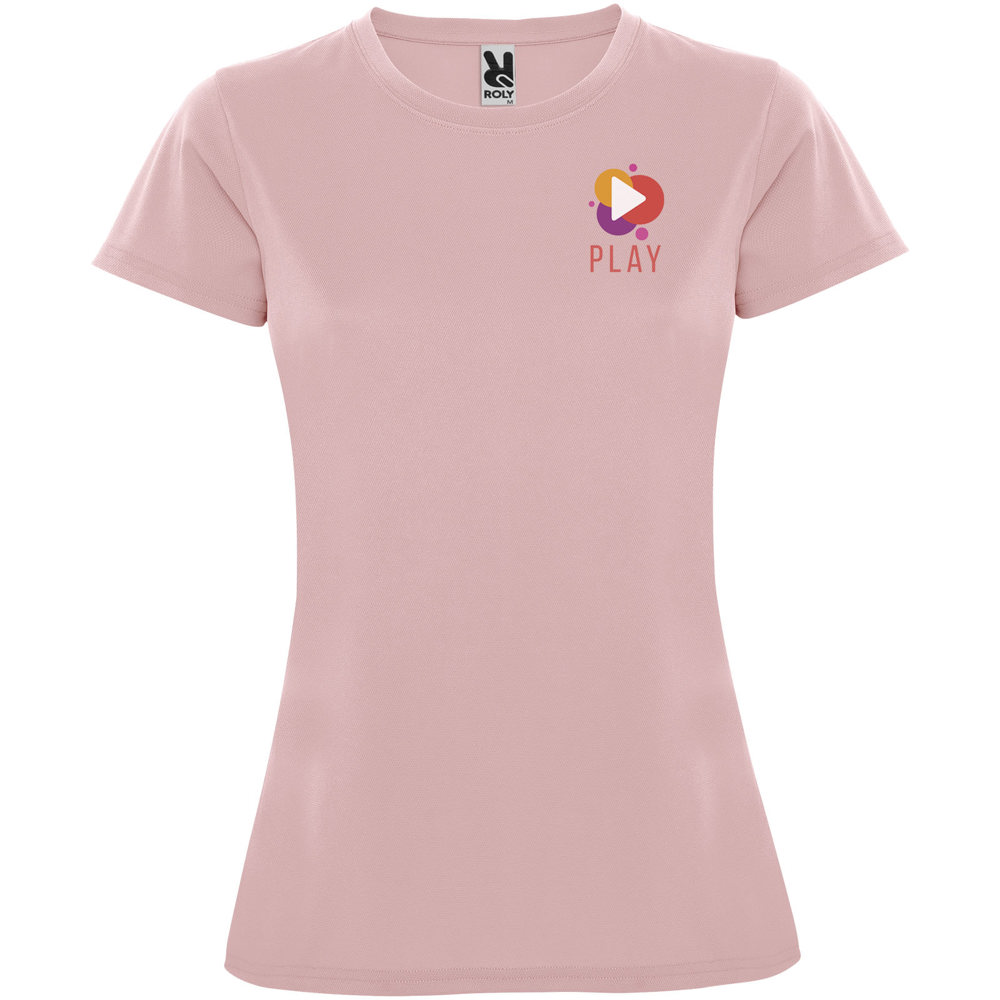 Montecarlo sportshirt met korte mouwen voor dames