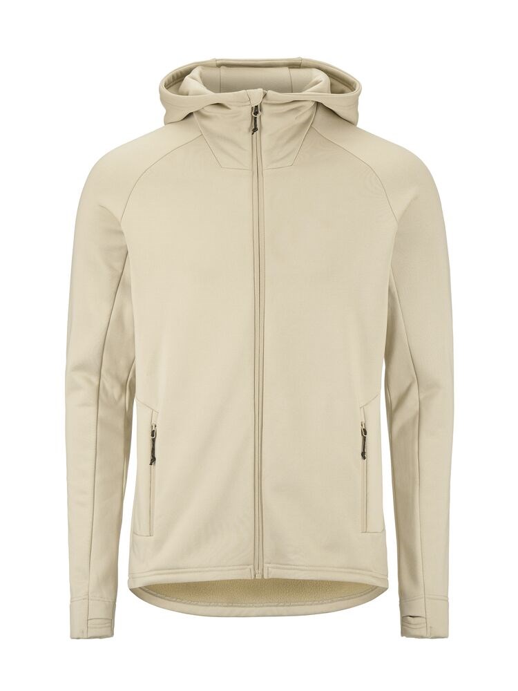 Craft - ADV Explore Power Fleece Hood Jacket M - Hay