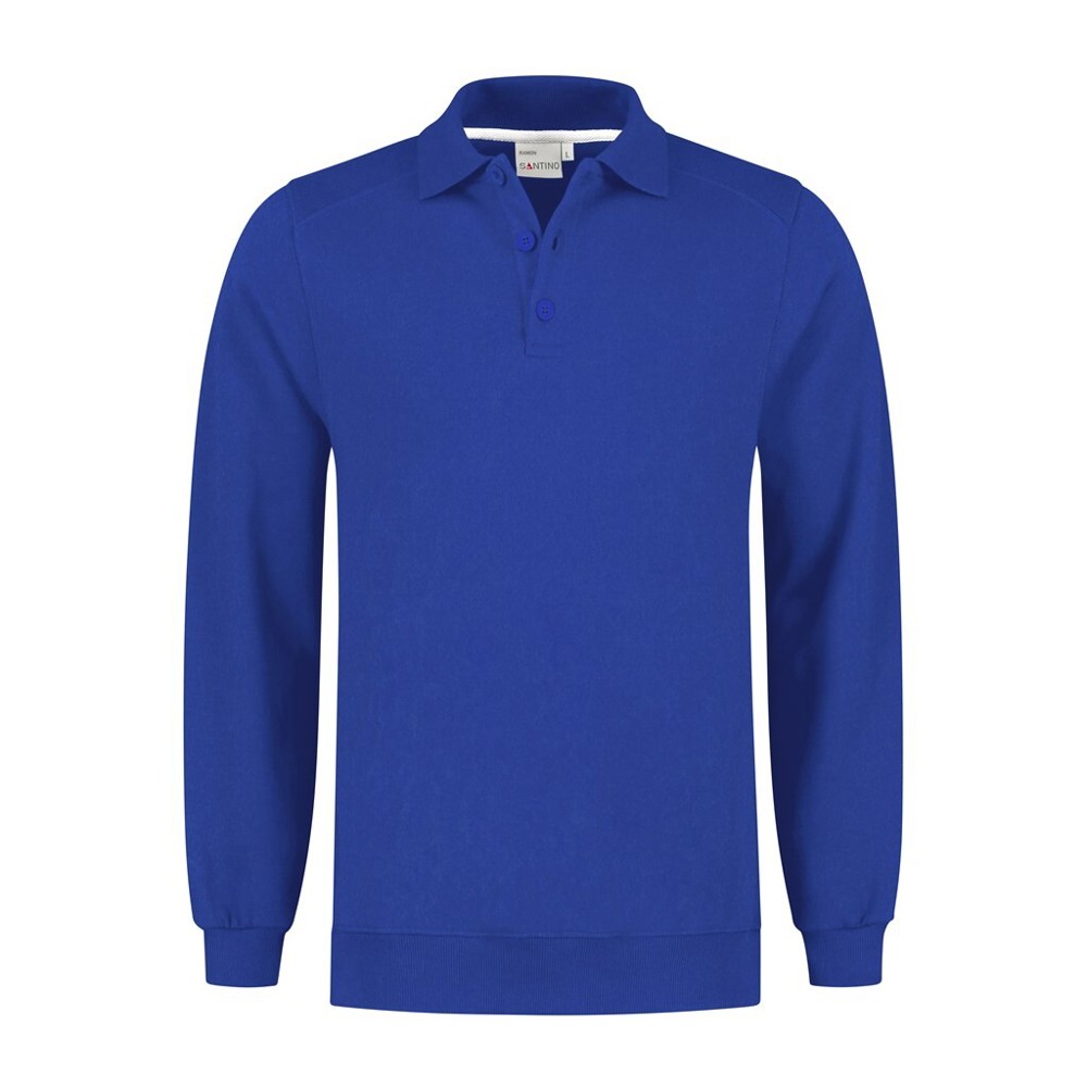 Santino Polosweater Ramon - Royal Blue