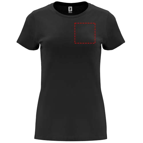 Capri 170 g/m² damesshirt met korte mouwen