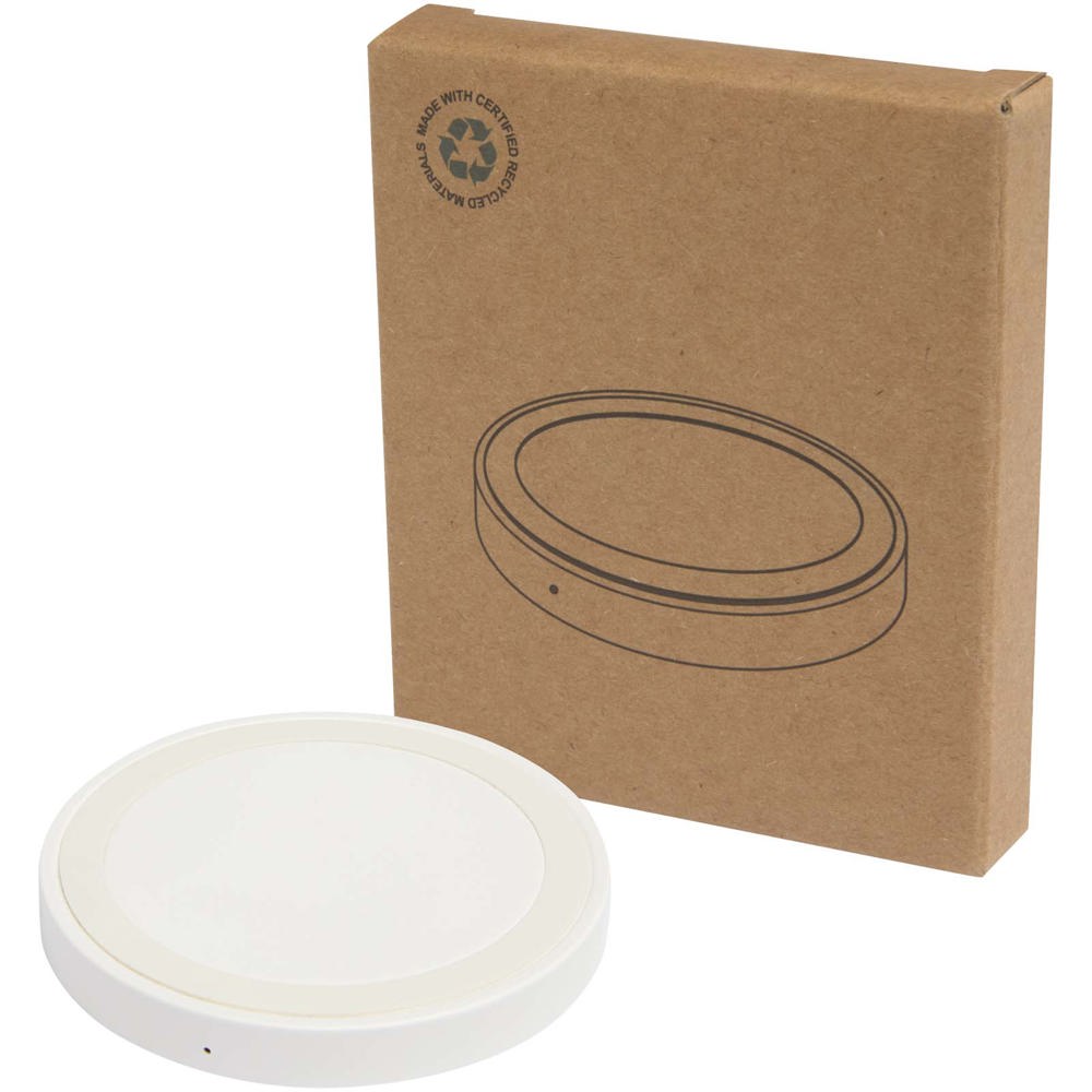 Freal 15 W draadloos oplaadstation van gerecycled plastic