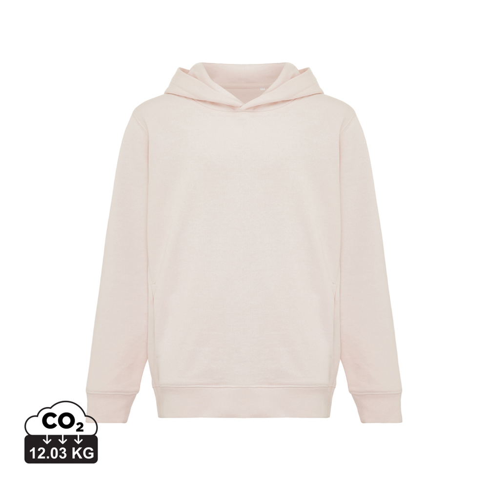 IQONIQ Yengo kids recycled katoen hoodie met steekzakken