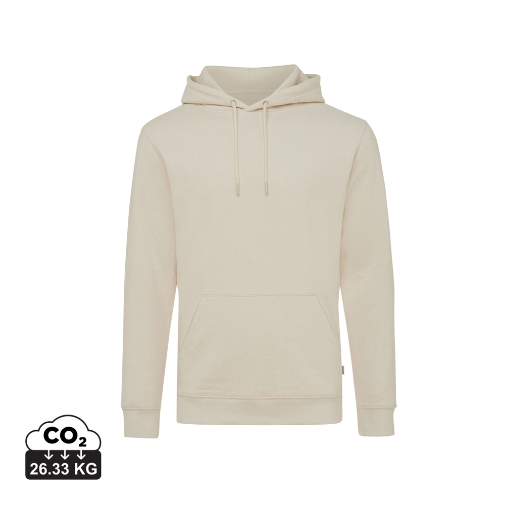 IQONIQ Torres gerecycled katoen hoodie ongeverfd