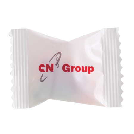 Flowpack met  fruitpastilles