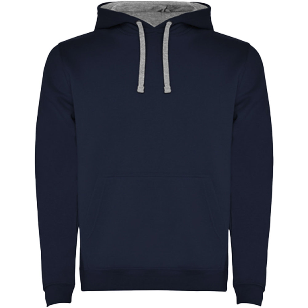 Urban 280 g/m² hoodie voor kinderen - Marineblauw, Gemêleerd grijs