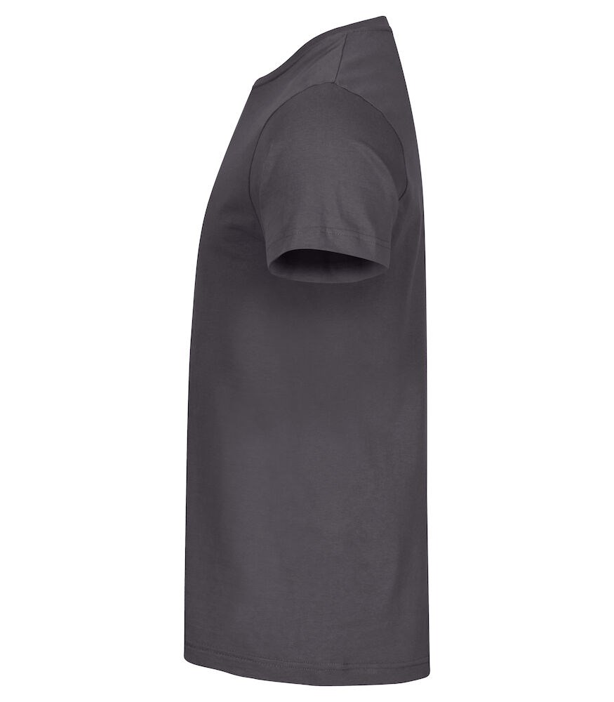 Clique - Basic-T Metaalgrijs S