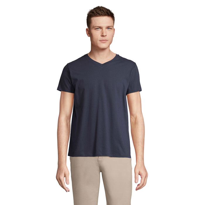 REGENT V - REGENT V V-NECK T-SHIRT - Franse Marine