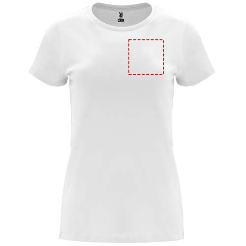 Capri 170 g/m² damesshirt met korte mouwen