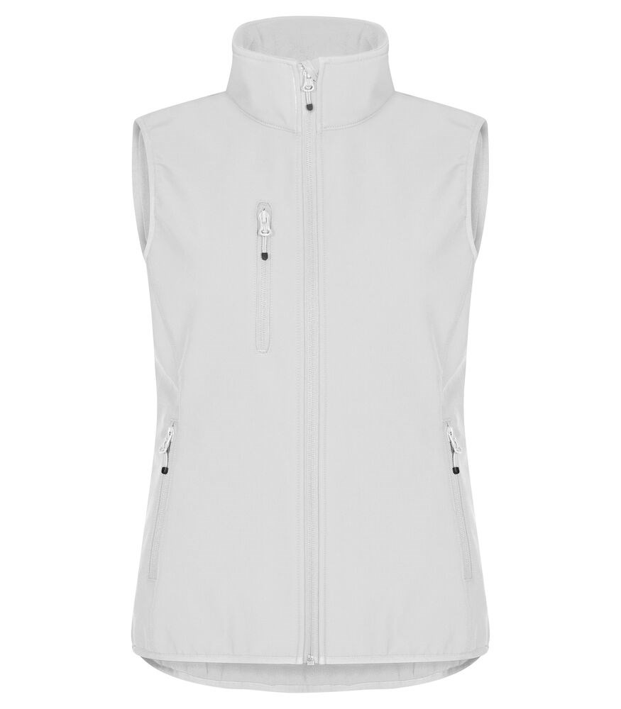 Clique - Classic Softshell Vest Women - Wit