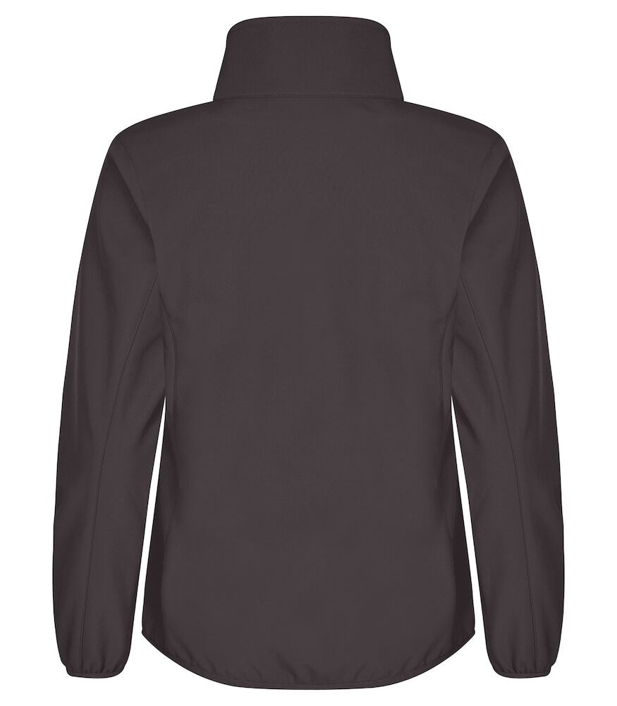 Clique - Classic Softshell Jacket Women Donkergrijs XS