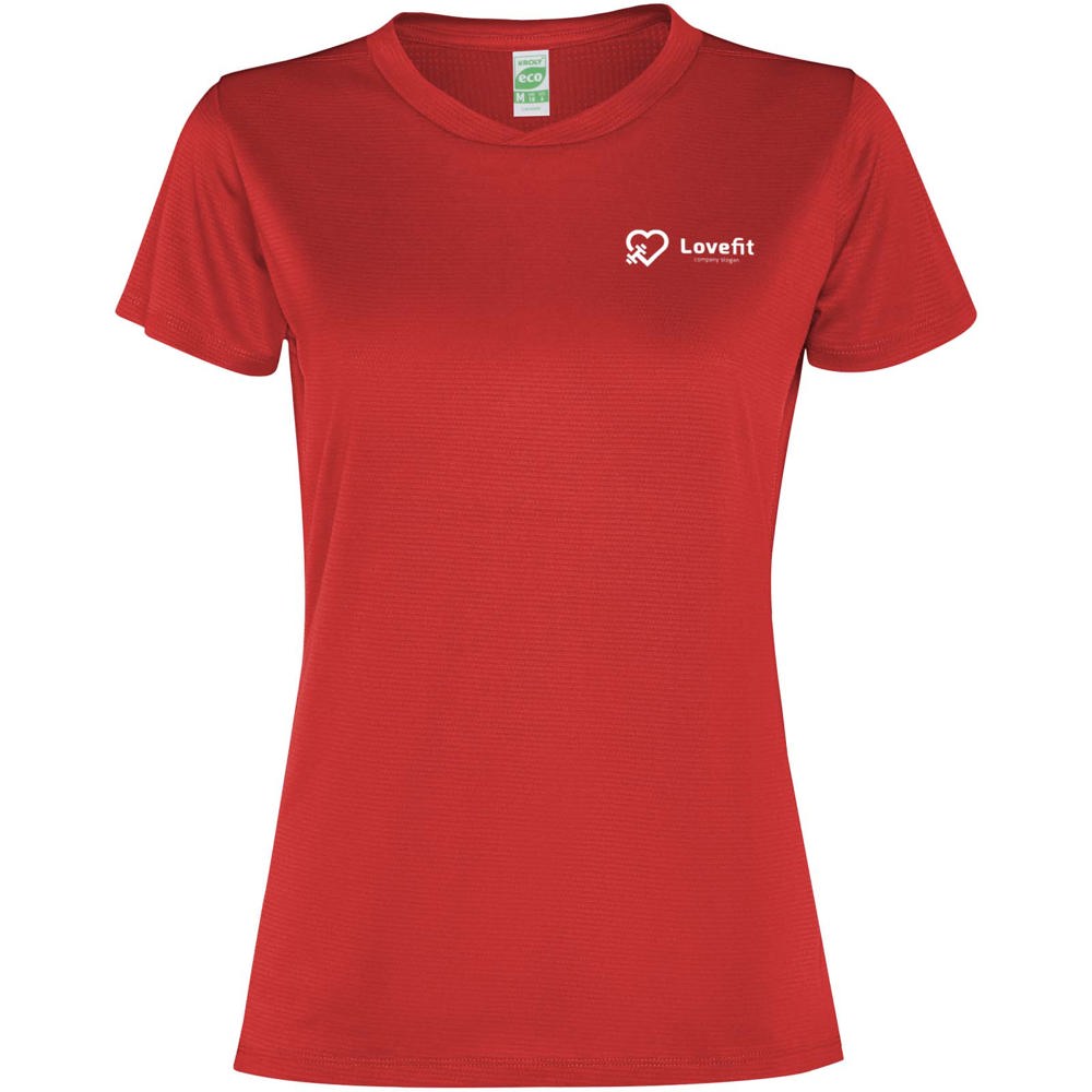 Slam sport t-shirt voor dames met korte mouwen