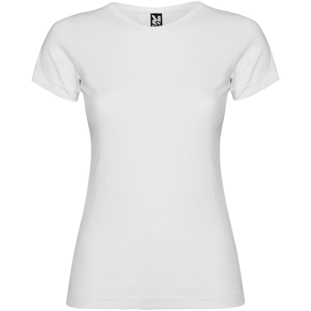 Jamaica 155 g/m² damesshirt met korte mouwen - Wit