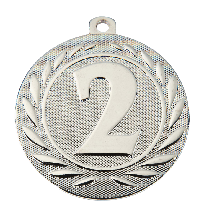DI5000DEF medailles 5 cm - 2. zilver