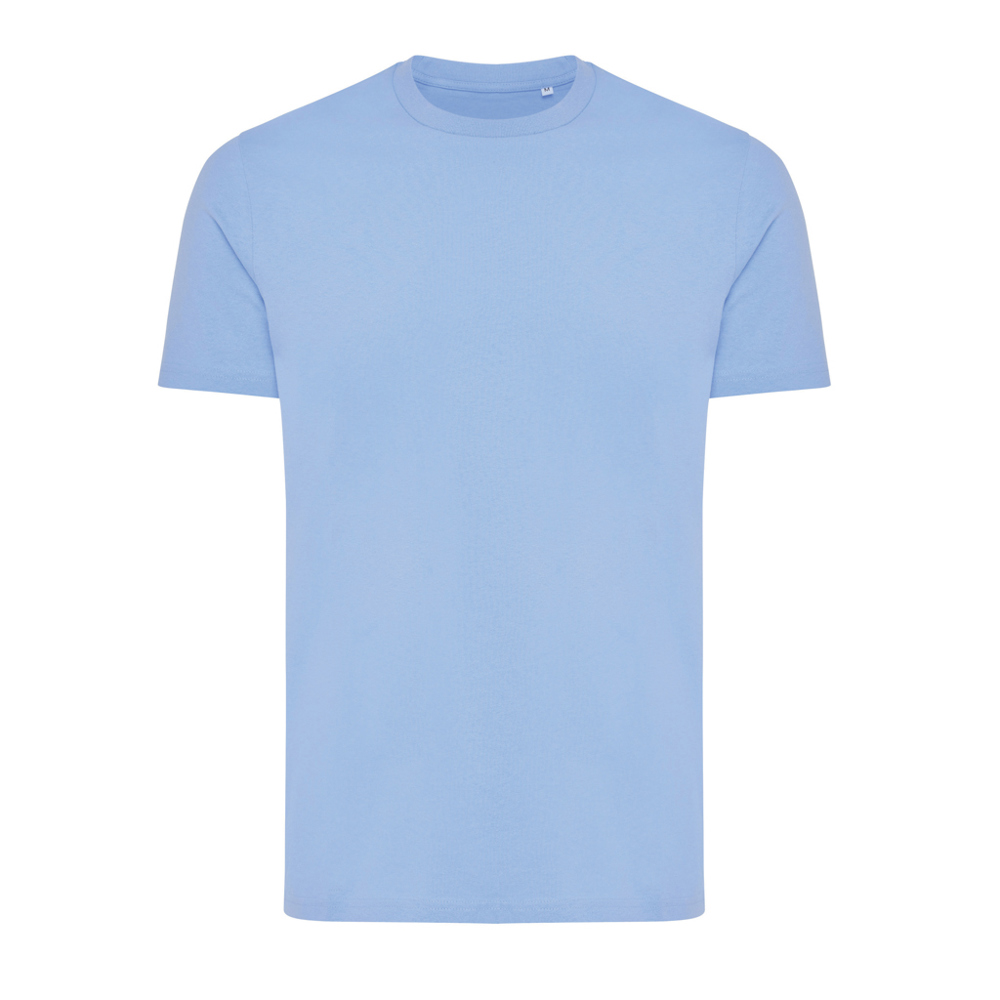 IQONIQ Bryce gerecycled katoen t-shirt - sky blue (± PMS 15-3930 TCX)