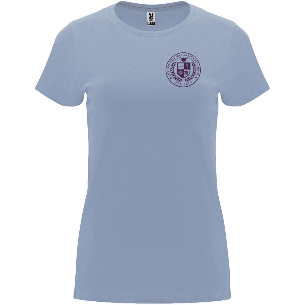 Capri 170 g/m² damesshirt met korte mouwen