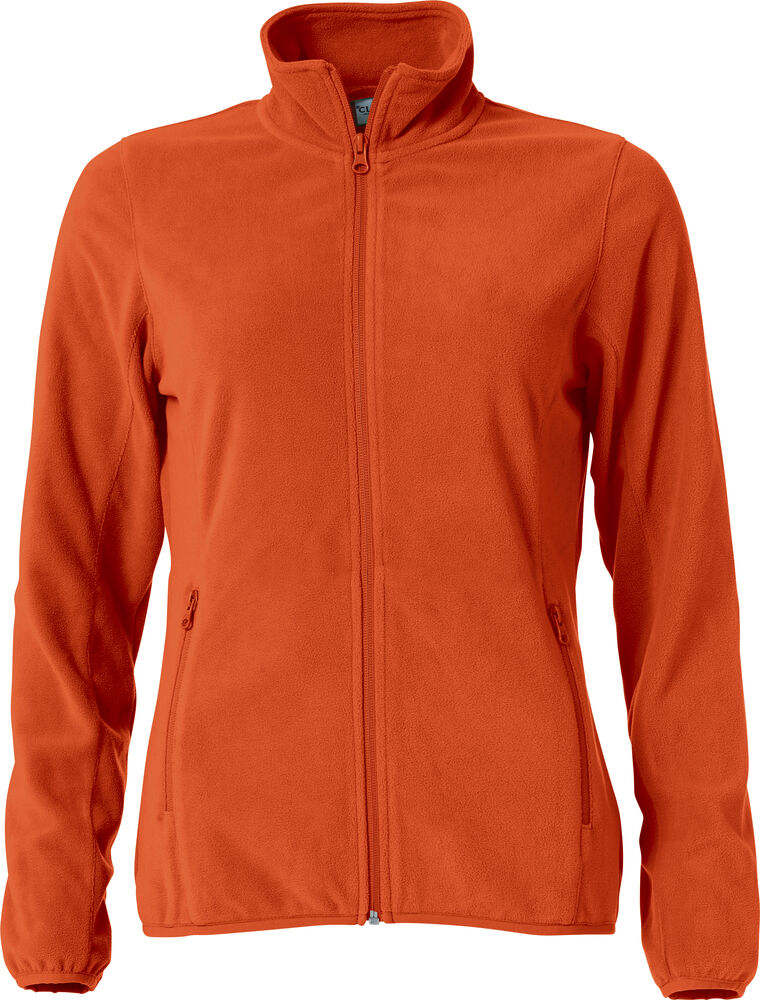 Clique - Basic Micro Fleece Jacket Women - Dieporanje