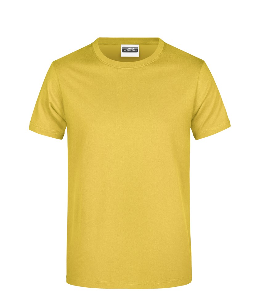 Promo-T Man 150 - Geel (ca. Pantone 101C)