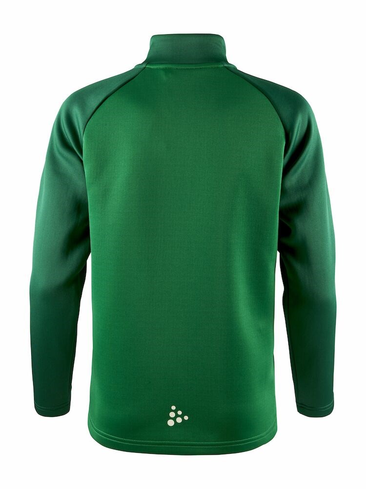 Craft - Squad 2.0 Full Zip Jr Team Green-Ivy 122/128