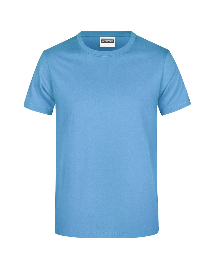 Promo-T Man 180 - Hemelsblauw (ca. Pantone 2905C)