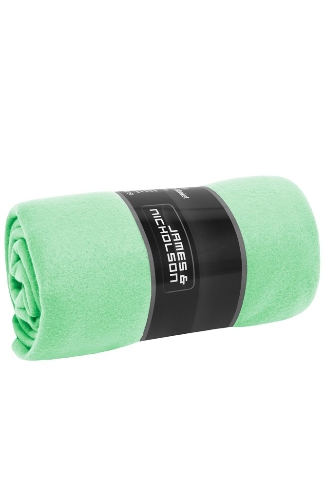 Fleece Blanket - Zachtgroen/groen (ca. Pantone 558C
364C)