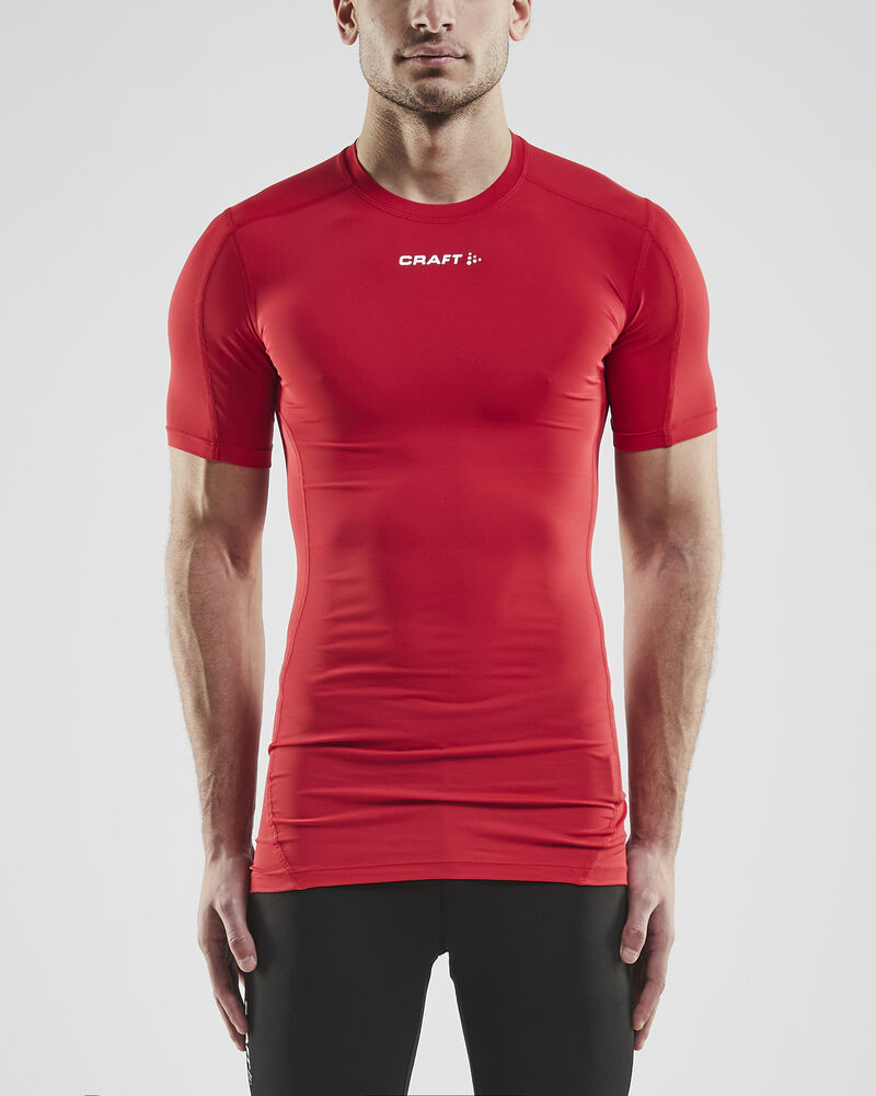 Craft - Pro Control Compression Tee Bright Red XXL