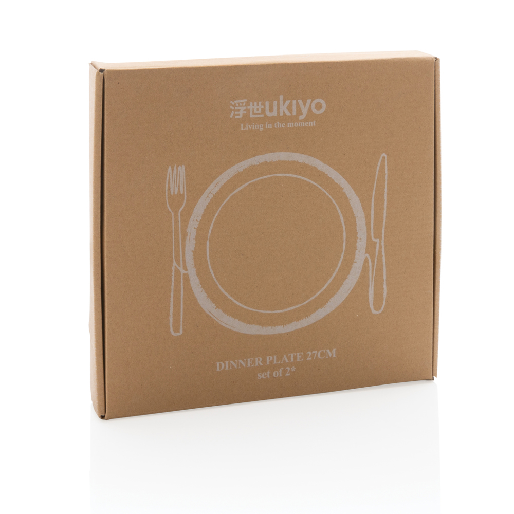 Ukiyo dinerborden set van 2