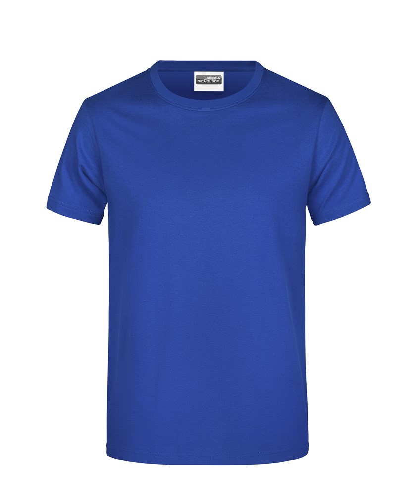Promo-T Man 180 - Donkerroyal (ca. Pantone 287U)